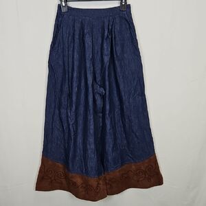 Vintage Lucille Wide Leg Western Style Pants